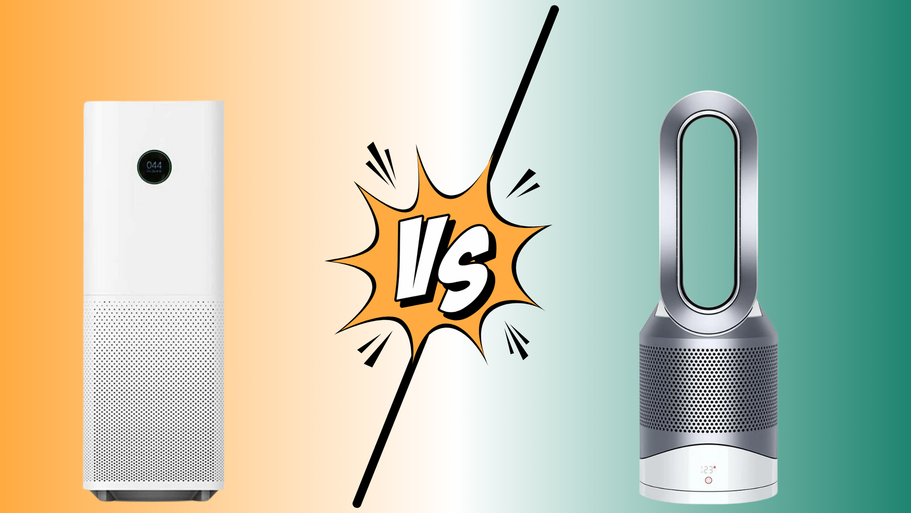 Dyson Purifier HP00 Hot+Cool vs. Xiaomi Air Purifier Pro: