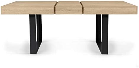 LARIAT Dining table for 6 to 10 people industrial style