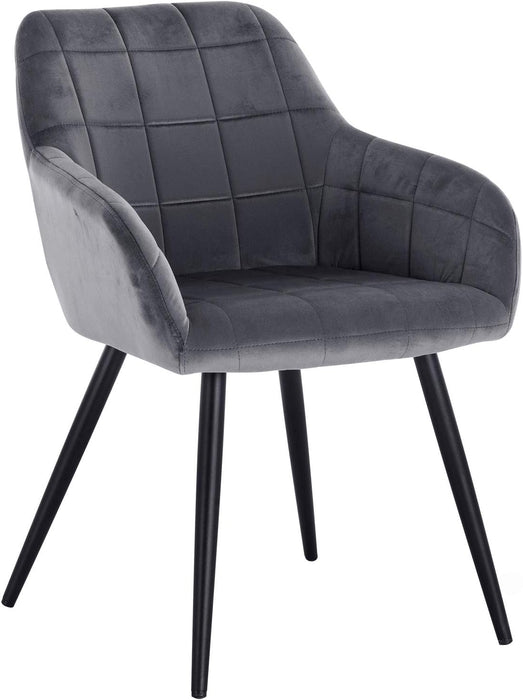 MDM Dining Chair Velvet Upholstered Kitchen Chair
