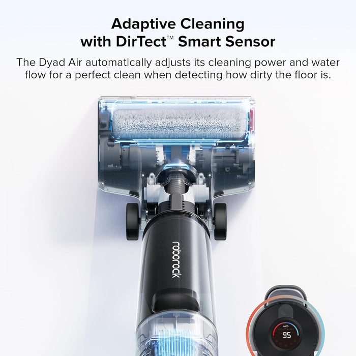 🧹 Roborock Dyad Pro Cordless Wet & Dry Vacuum Cleaner – Double Power, Smart & Self-Cleaning Technology