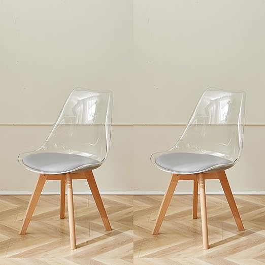 SOFIA Transparent Scandinavian Dining Chairs