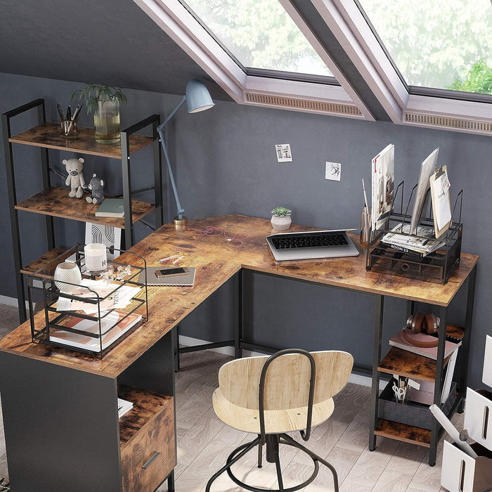 MDM L-Shaped Table, Corner Desk