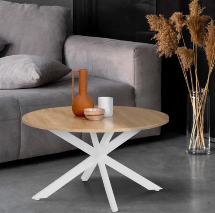 white coffee table in living room