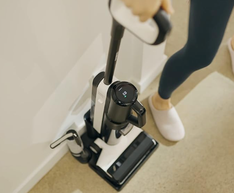 Tineco Floor One S5 Smart Cordless Wet & Dry Vacuum Cleaner & Mop Combo, Perfect for Sticky Dirt & Pet Hair, Lightweight, Ultra-Quiet, Smart Display