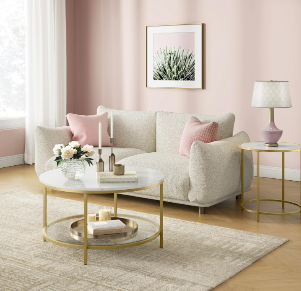 Round Coffee Table - Contemporary Style - Perfect for any Room
