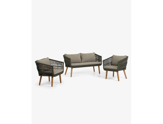 LF - Outdoor sofa Garden set Inti Rope Green