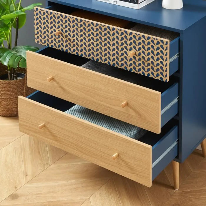 Sara Scandinavian chest of 3 drawers