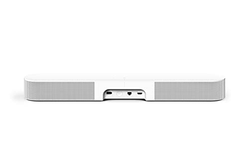 Sonos Beam (Gen 2). The compact smart soundbar for TV, music and more.