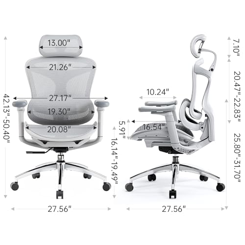SIHOO Doro C300 Ergonomic Office Chair with Ultra Soft 3D Armrests