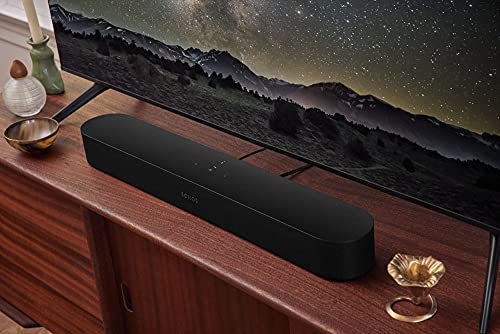 Sonos Beam (Gen 2). The compact smart soundbar for TV, music and more.