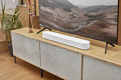 Sonos Beam (Gen 2). The compact smart soundbar for TV, music and more.