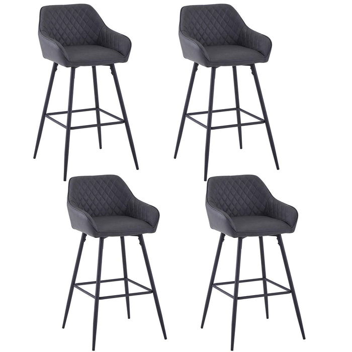 grey bar stools