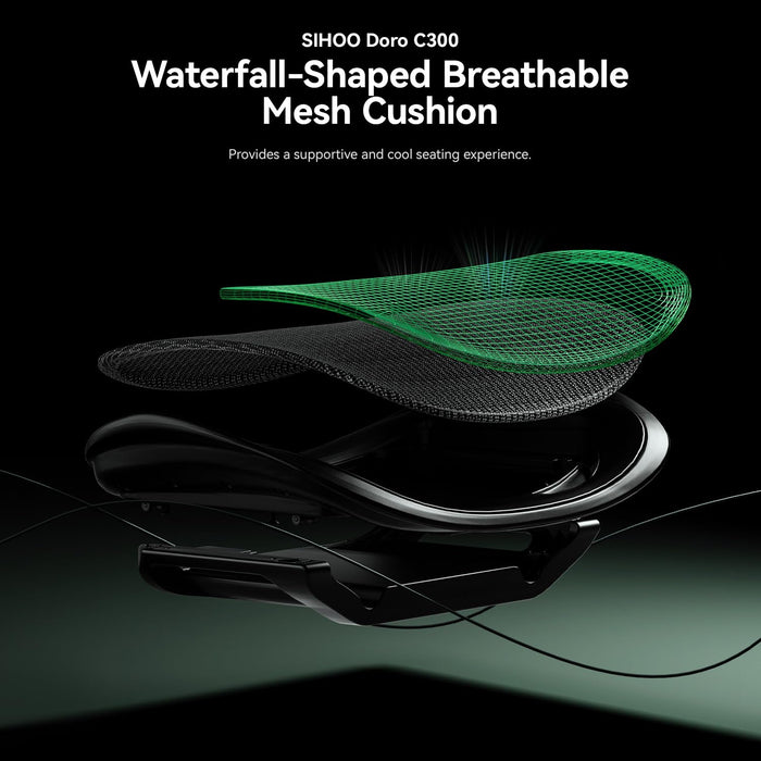 SIHOO Doro C300 Ergonomic Office Chair with Ultra Soft 3D Armrests