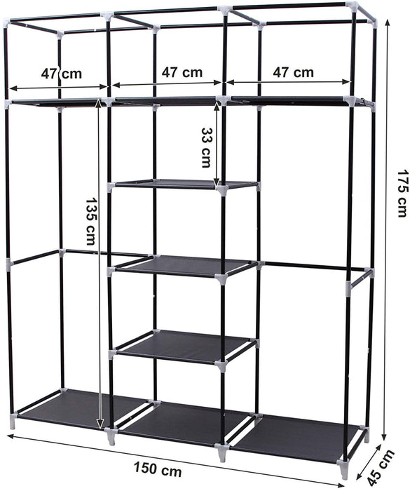 MDM Wardrobe Storage Organiser   wardrobe boutique-discount-malta.myshopify.com My Discount Malta
