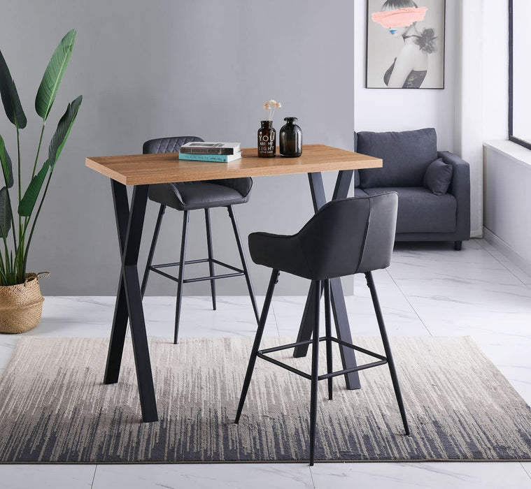 grey bar stools