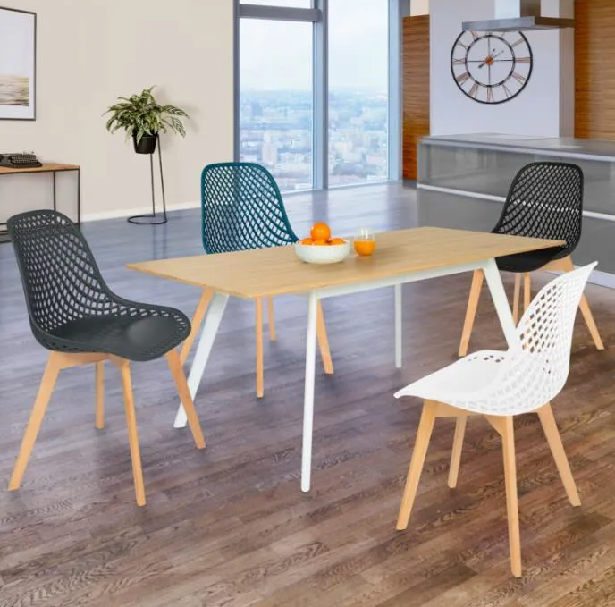 Lot of 4x Dining chairs NEMEO