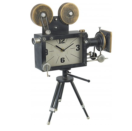 Charles cinema table clock