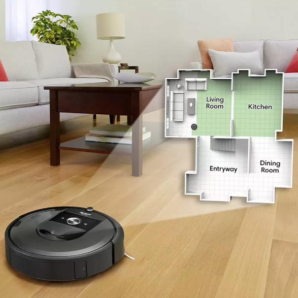 Wi-Fi® Connected Roomba® i7+ Self-Emptying Robot Vacuum