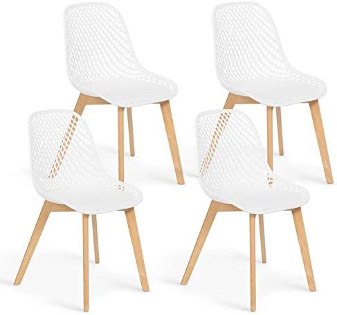 LILLA - Set of 4 Scandinavian Design Chairs