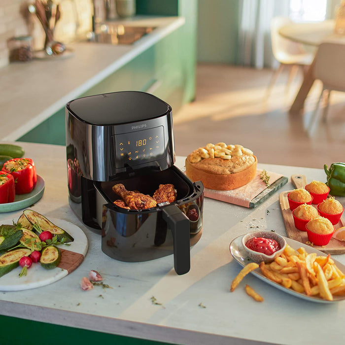 Philips Airfryer Black