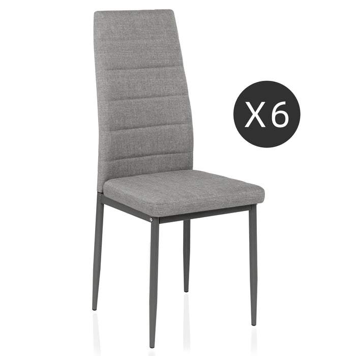 Laurel Lot of 6 Dining Chairs