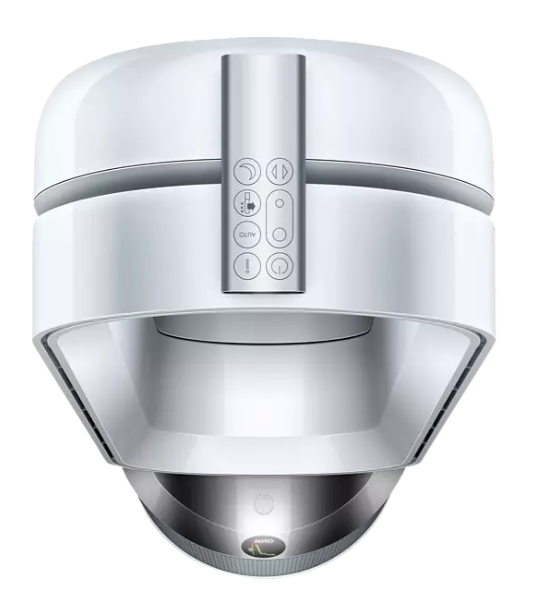 Remote designed to be set on top of Dyson