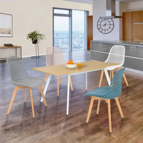 Lot of 4x Dining chairs NEMEO