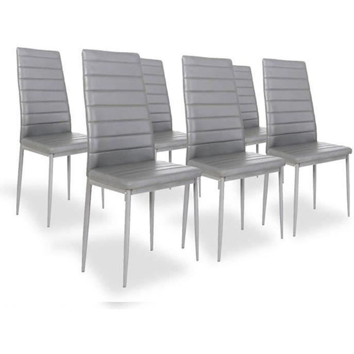 SIMON Batch of 6 dining room chairs
