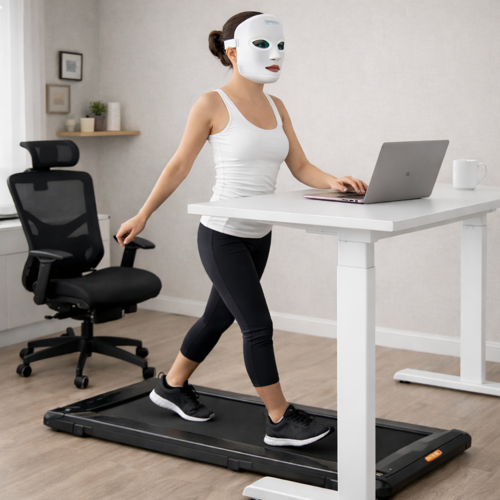 The Ultimate Multitasking Setup: Work, Walk & Glow