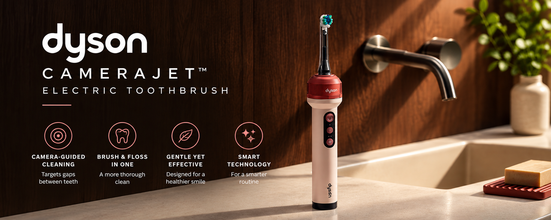 Discover the New Dyson Camera Jet Toothbrush
