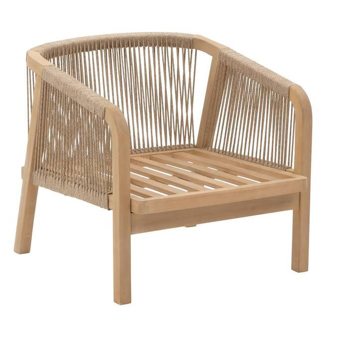 PAPEETE 5-Seater Outdoor Garden Lounge Set with Acacia Coffee Table