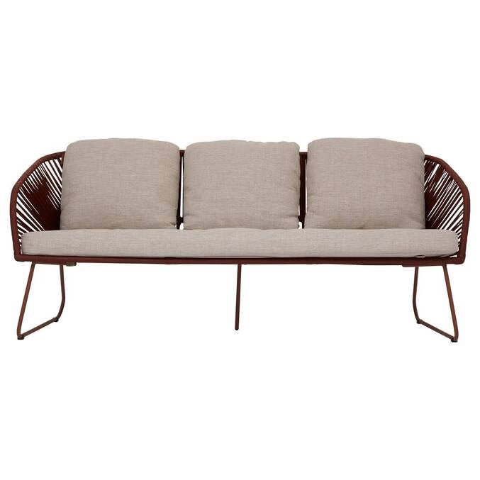BILATO 5-Seater Outdoor Garden Lounge Set with Nesting Coffee Tables