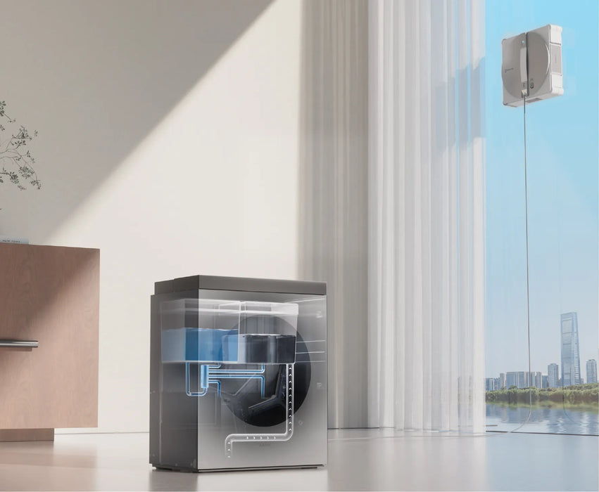 ECOVACS WINBOT W3 OMNI Window Cleaning Robot with Station