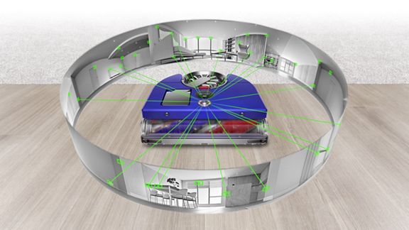 Dyson 360 Vis Nav™ – The World's Most Powerful Robot Vacuum