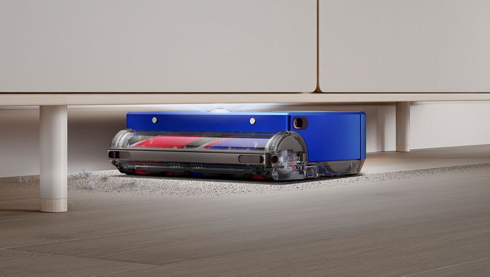 NEW !!! Dyson 360 Vis Nav™ robot vacuum (blue/nickel)