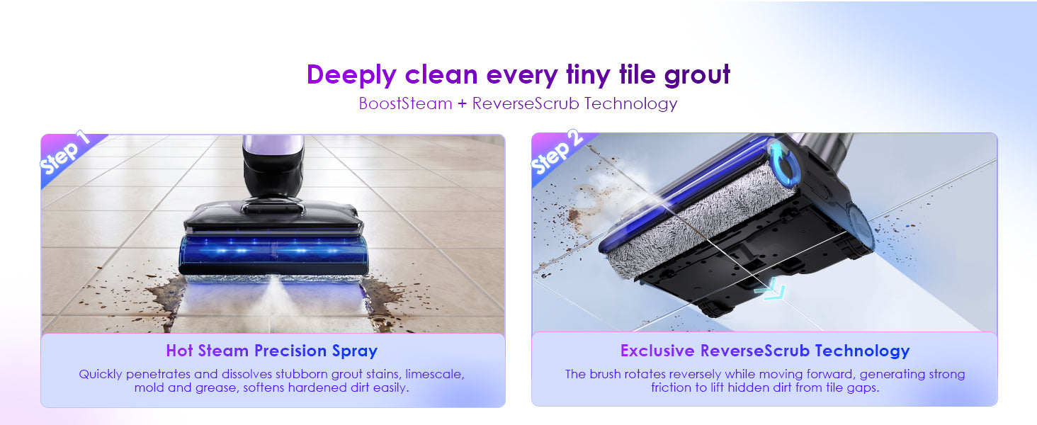 Tineco FLOOR ONE S9 Artist Boost Steam