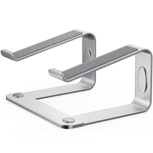 Laptop Stand Ergonomic Desk Riser, Compatible with Most 10-15.6 Inch Laptops