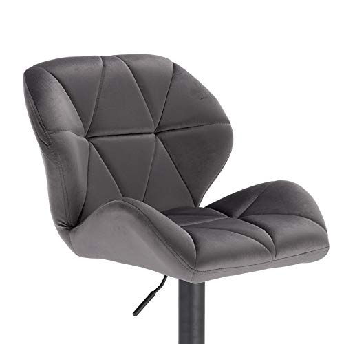 Set of 2 Height Adjustable Bar Stool High Chair for Bar