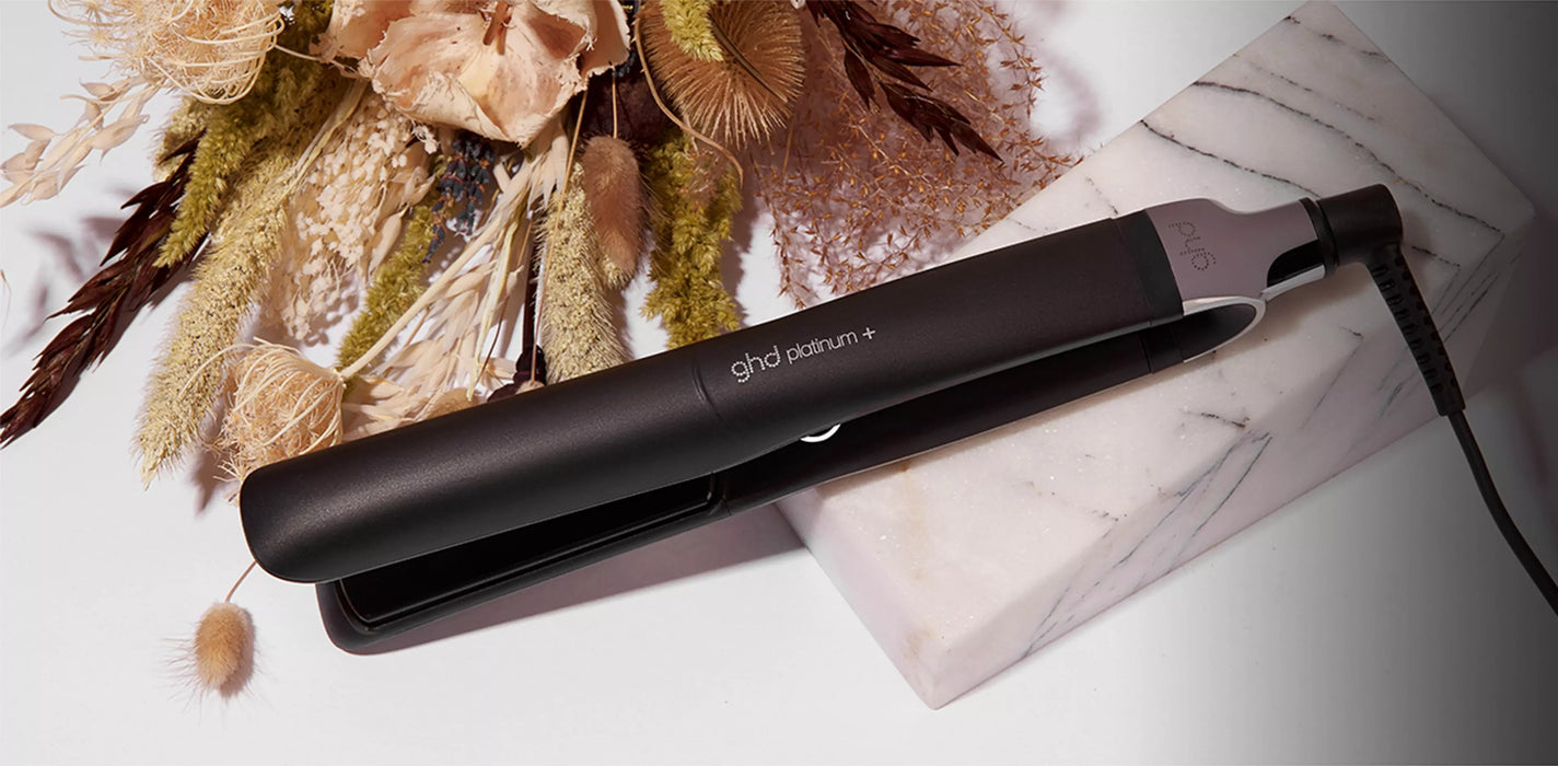GHD Platinum+ Smart Hair Straightener Black – 26mm Plates Professional Styler