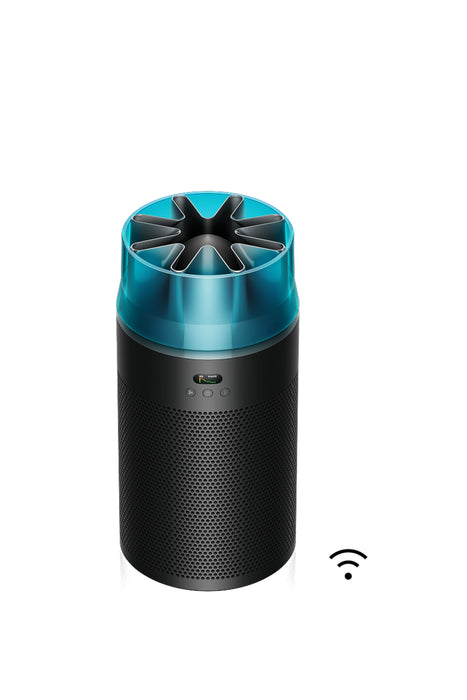 Dyson HushJet™ Compact Air Purifier Fan – Black/Turquoise