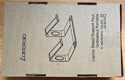 Laptop Stand Ergonomic Desk Riser, Compatible with Most 10-15.6 Inch Laptops