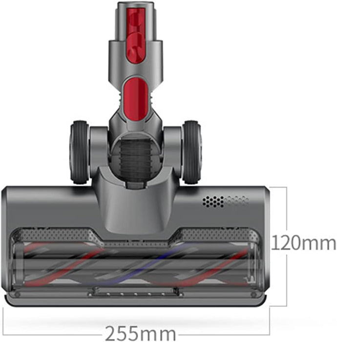 Brush Compatible with Dyson Vacuum Cleaner V7 V8 V10 V11 V15, Turbo Brush Head with 5 LED Lights for Hard Floors and Parquet