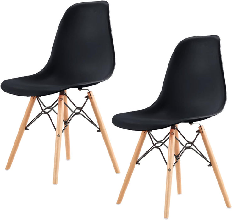 Mannie Set of 2 Modern Design Scandinavian Style Chairs