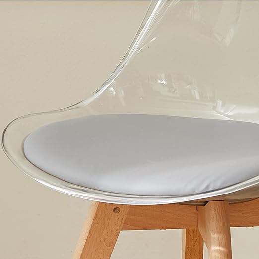 SOFIA Transparent Scandinavian Dining Chairs