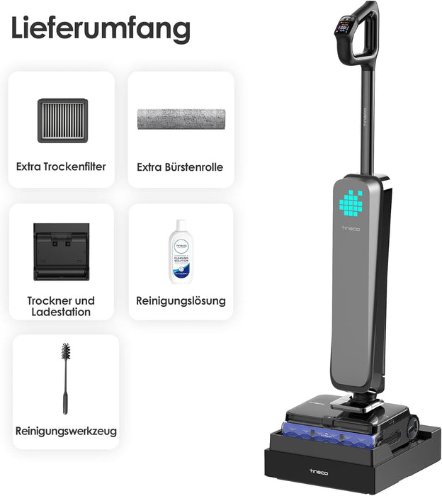 Floor One S9 Scientist Vacuum Cleaner with HydroBurst Cleaning & Anti-Tangle Design