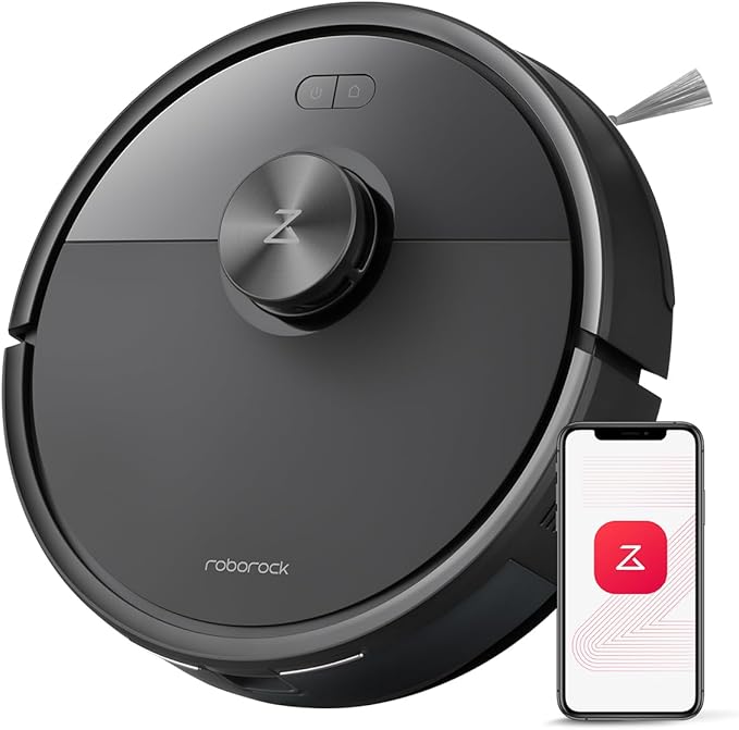Roborock Q7 M5 Robot Vacuum & Mop – 10,000Pa Suction | Smart LiDAR Navigation | Black