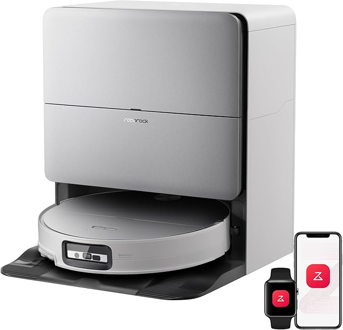 Roborock Saros 20 Robot Vacuum & Mop with AdaptiLift™ Chassis 3.0