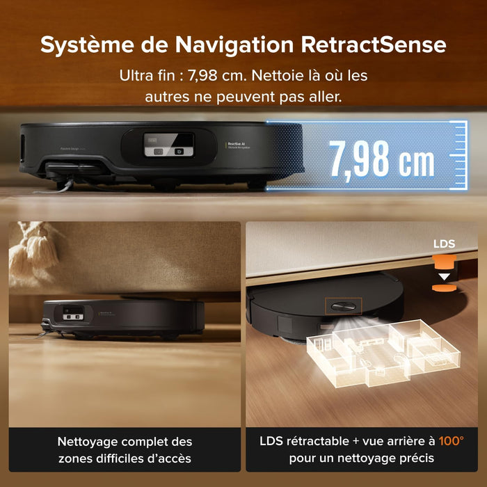 Roborock Qrevo Edge 2 Robot Vacuum & Mop – 25,000Pa | Ultra-Slim | FlexiArm Technology