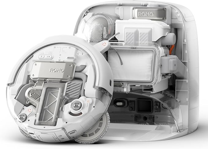 DJI ROMO P Smart Robot Vacuum & Mop with Automatic Cleaning Station