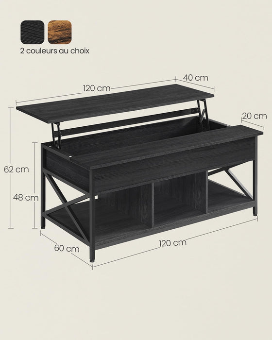 Coffee Table, Living Room Table with Lift Top